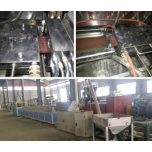 Ce Certificated WPC Board Extrusion Making Extruder Machine